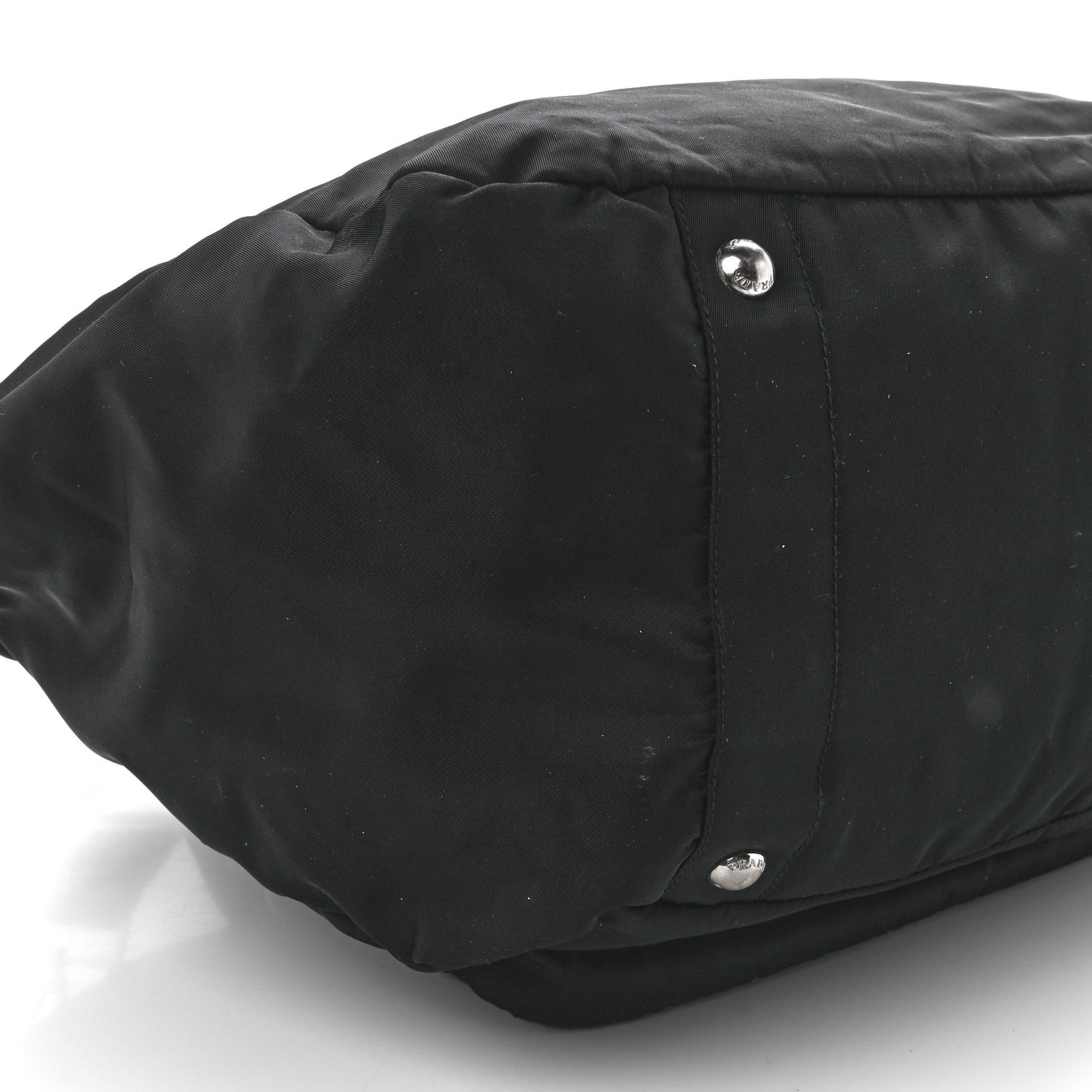 Prada Nylon Vela Baby Bag Black 10 of 15