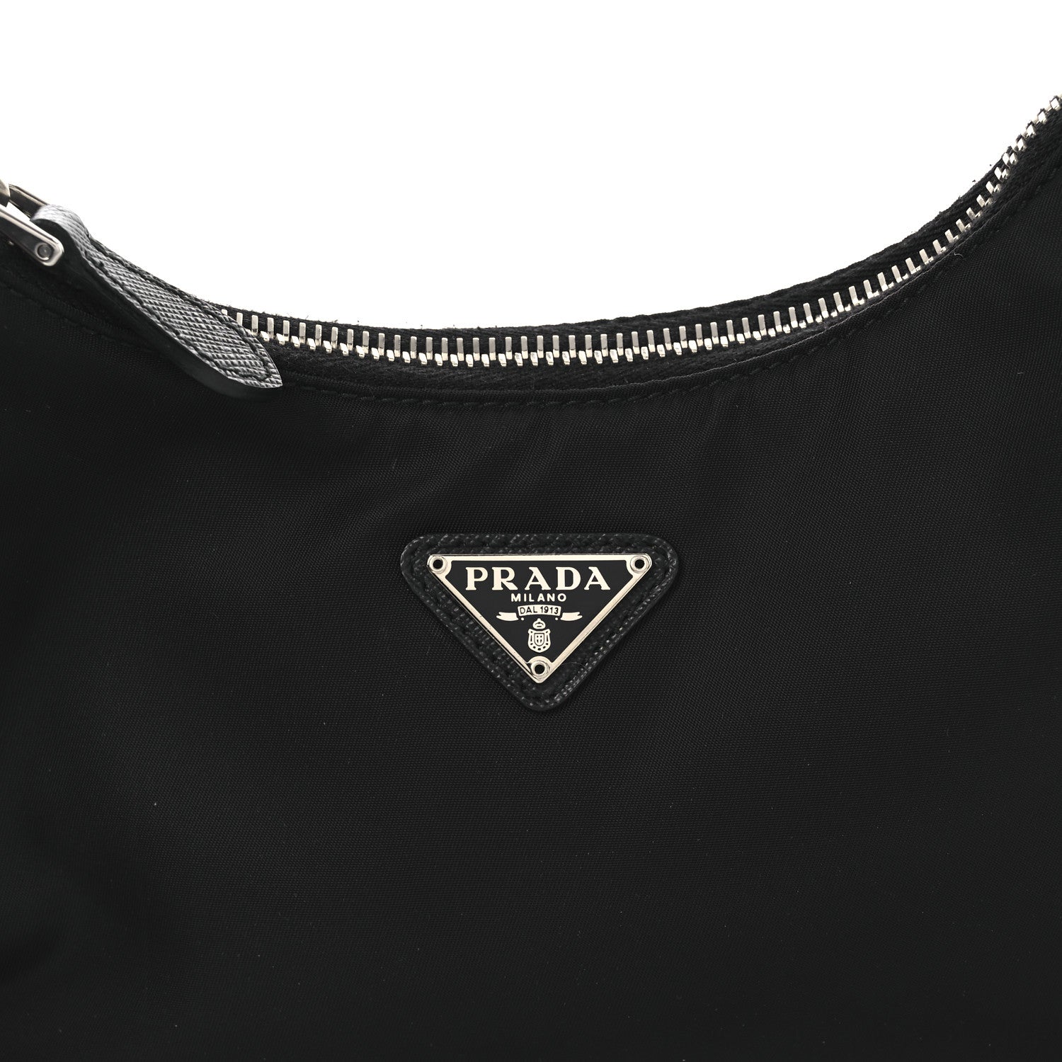 Prada Nylon Re-Edition 2005 Shoulder Bag Black 9 of 13