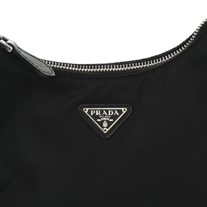 Prada Nylon Re-Edition 2005 Shoulder Bag Black 9 of 13