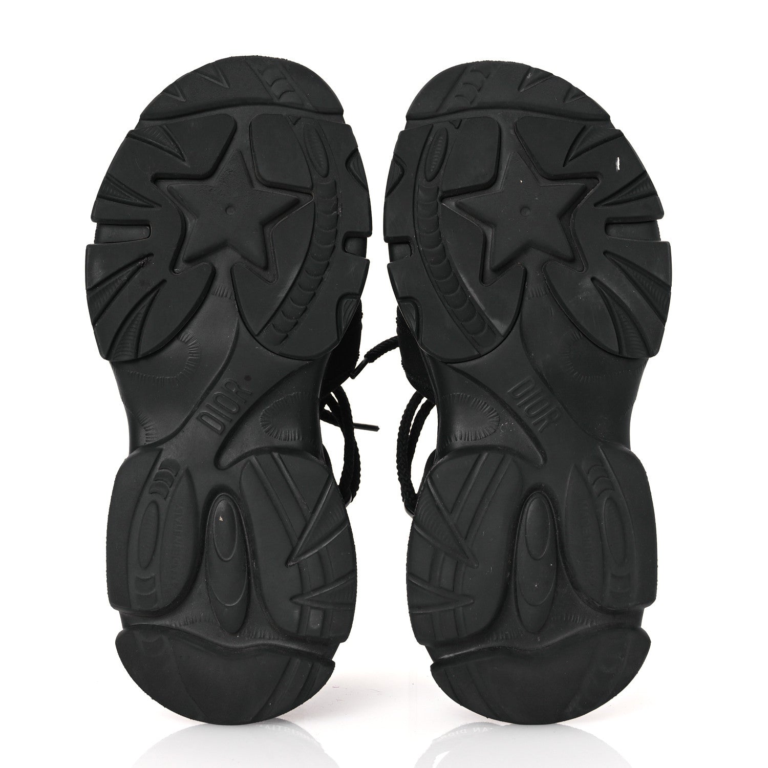 Christian Dior Technical Fabric D-Connect Sandals 37 Black 7 of 12