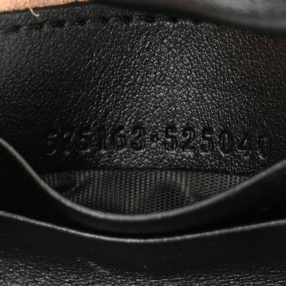 Gucci Calfskin Matelasse Mini GG Marmont 2.0 Bucket Bag Black 7 of 13