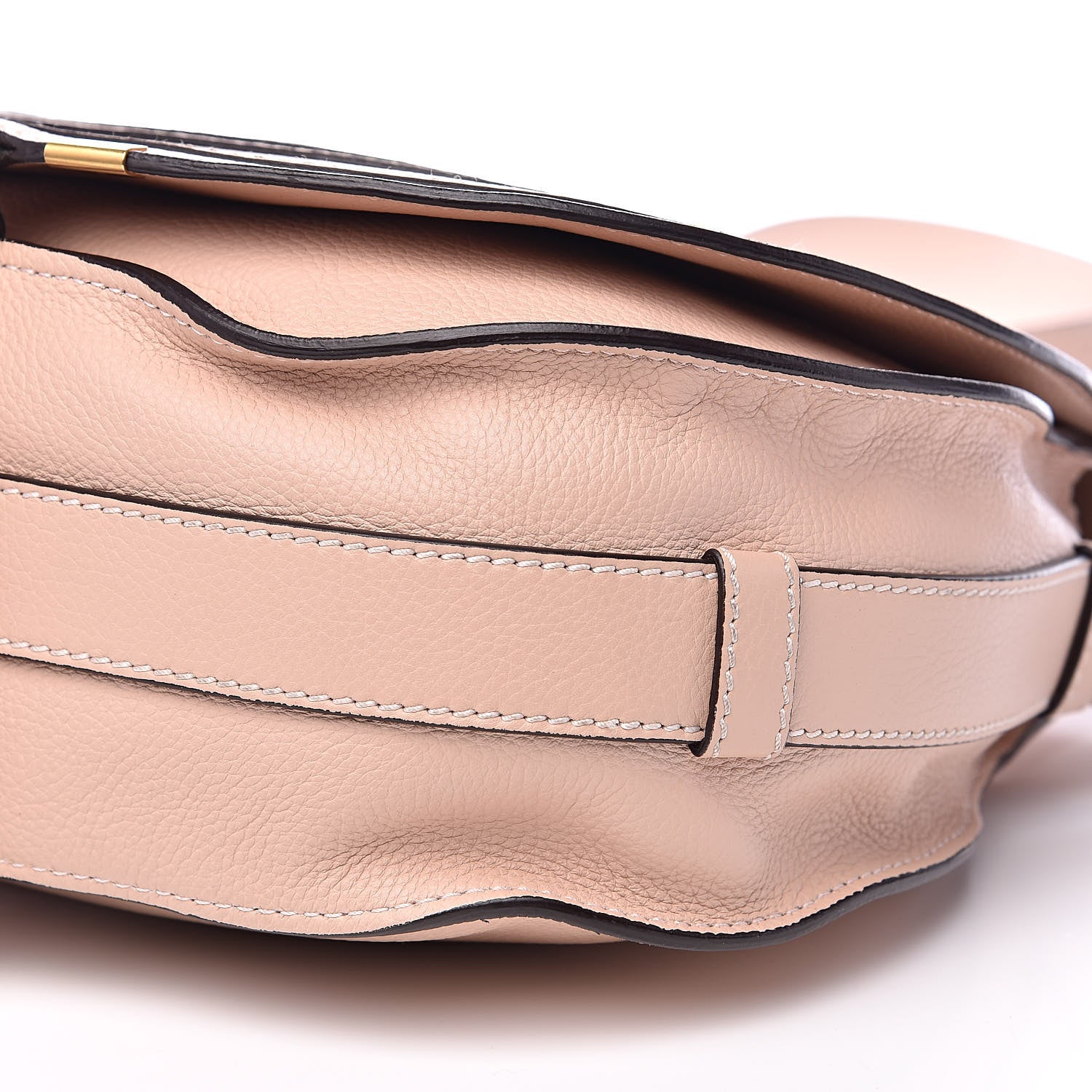 Chloe Calfskin Medium Marcie Round Crossbody Bag Blush Nude 10 of 13