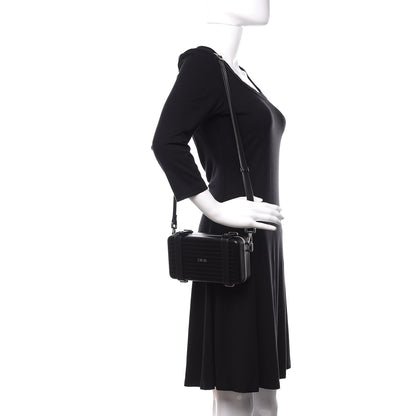 Christian Dior X RIMOWA Aluminum Personal Clutch On Strap Black 2 of 12