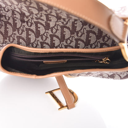 Christian Dior Monogram Saddle Bag Beige 6 of 7