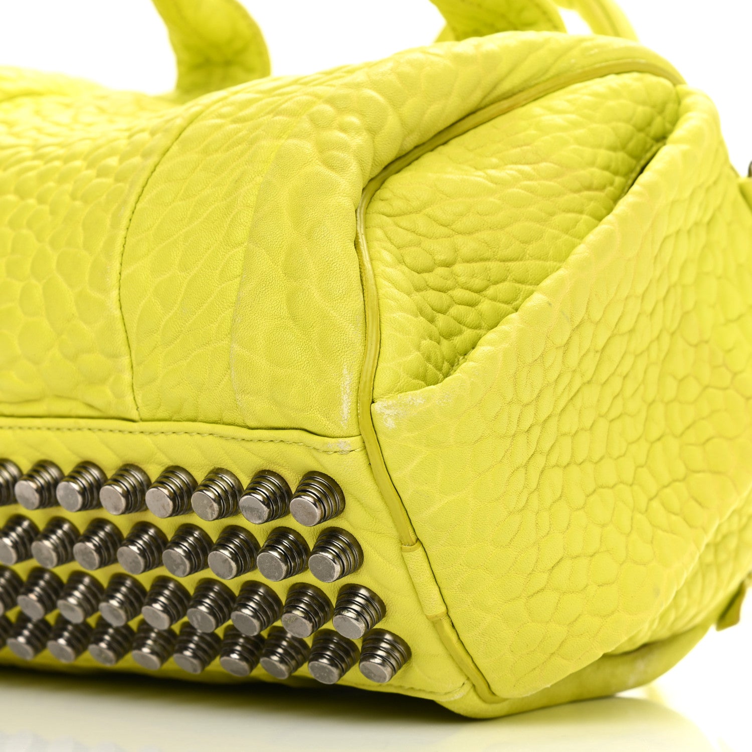 Alexander Wang Pebbled Lambskin Rockie Acid Nickel Hardware 8 of 11