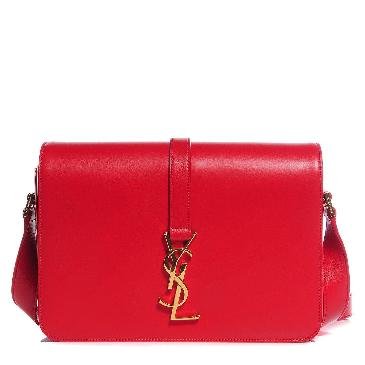 Smooth Calfskin Classic Medium Monogram Universite Bag Red