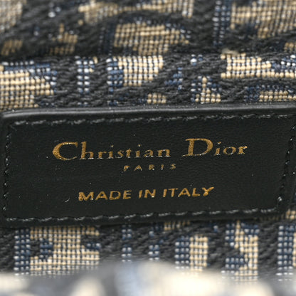Christian Dior Wicker Oblique Micro Lady D-Joy Bag Natural Black 6 of 9