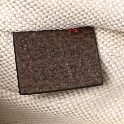 Gucci Supreme Monogram Camouflage Print Medium Tote  Beige Ebony New Acero Blue 7 of 10