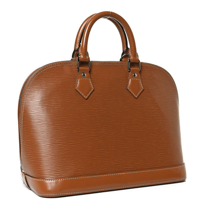 Louis Vuitton Epi Alma PM Cannelle 3 of 12