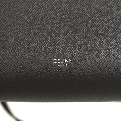 Celine Grained Calfskin Mini Belt Bag Grey 6 of 13