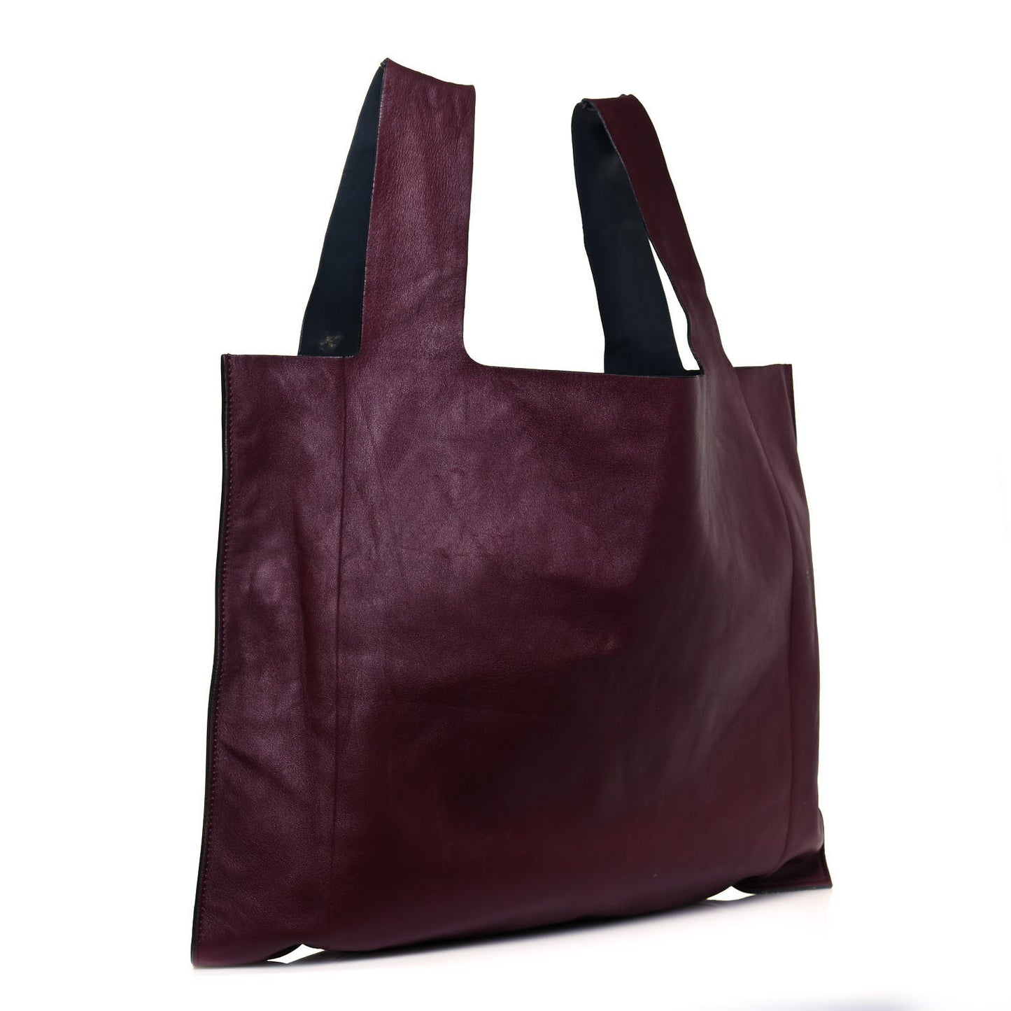 Calfskin Reversible Shopping Tote