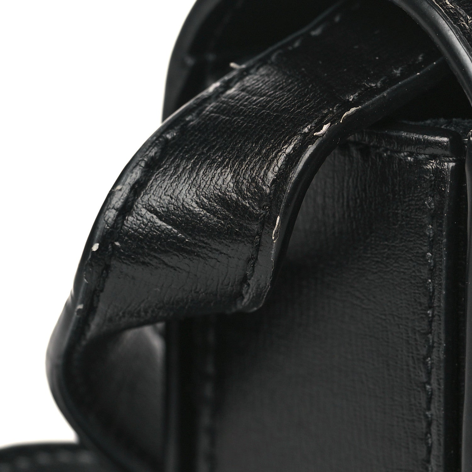 Saint Laurent Smooth Calfskin Suede Medium Bellechasse Black 10 of 11