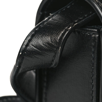 Saint Laurent Smooth Calfskin Suede Medium Bellechasse Black 10 of 11