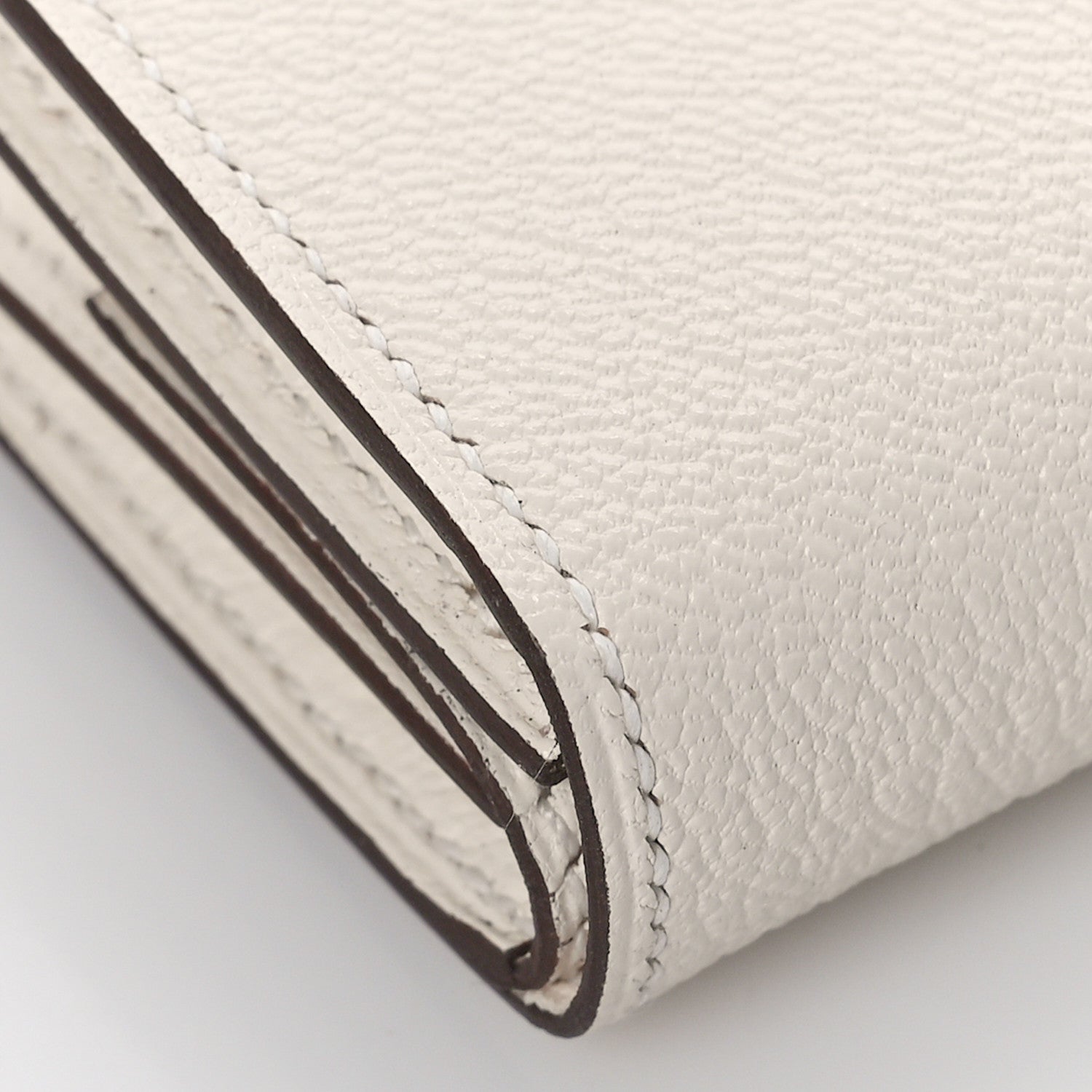 Hermes Chevre Mysore Mini Bearn Wallet Nata 8 of 10