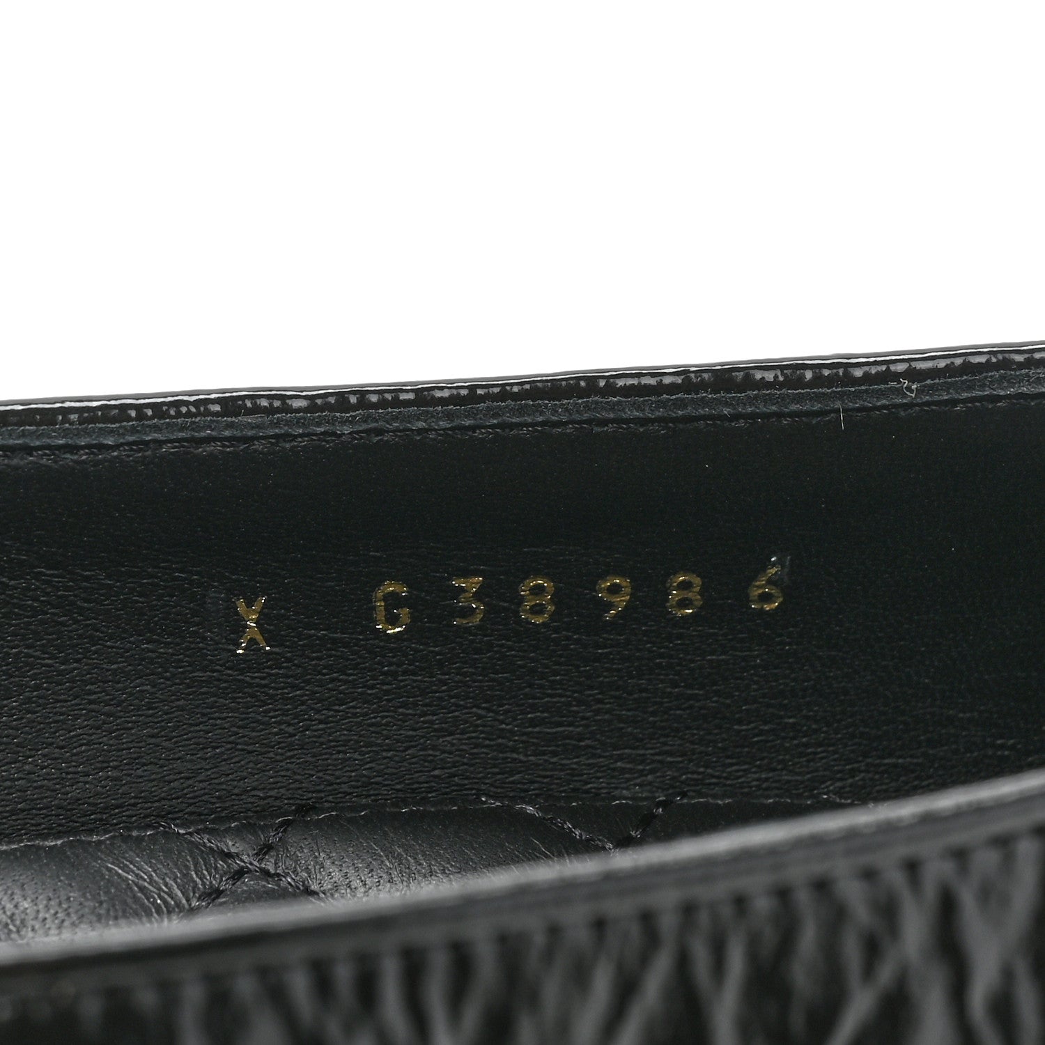 Chanel Lambskin Patent Calfskin Cap Toe Ankle Chain Ballerina Flats 39 Black 8 of 9