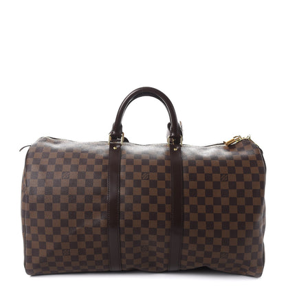 Louis Vuitton Damier Ebene Keepall 50 1 of 10