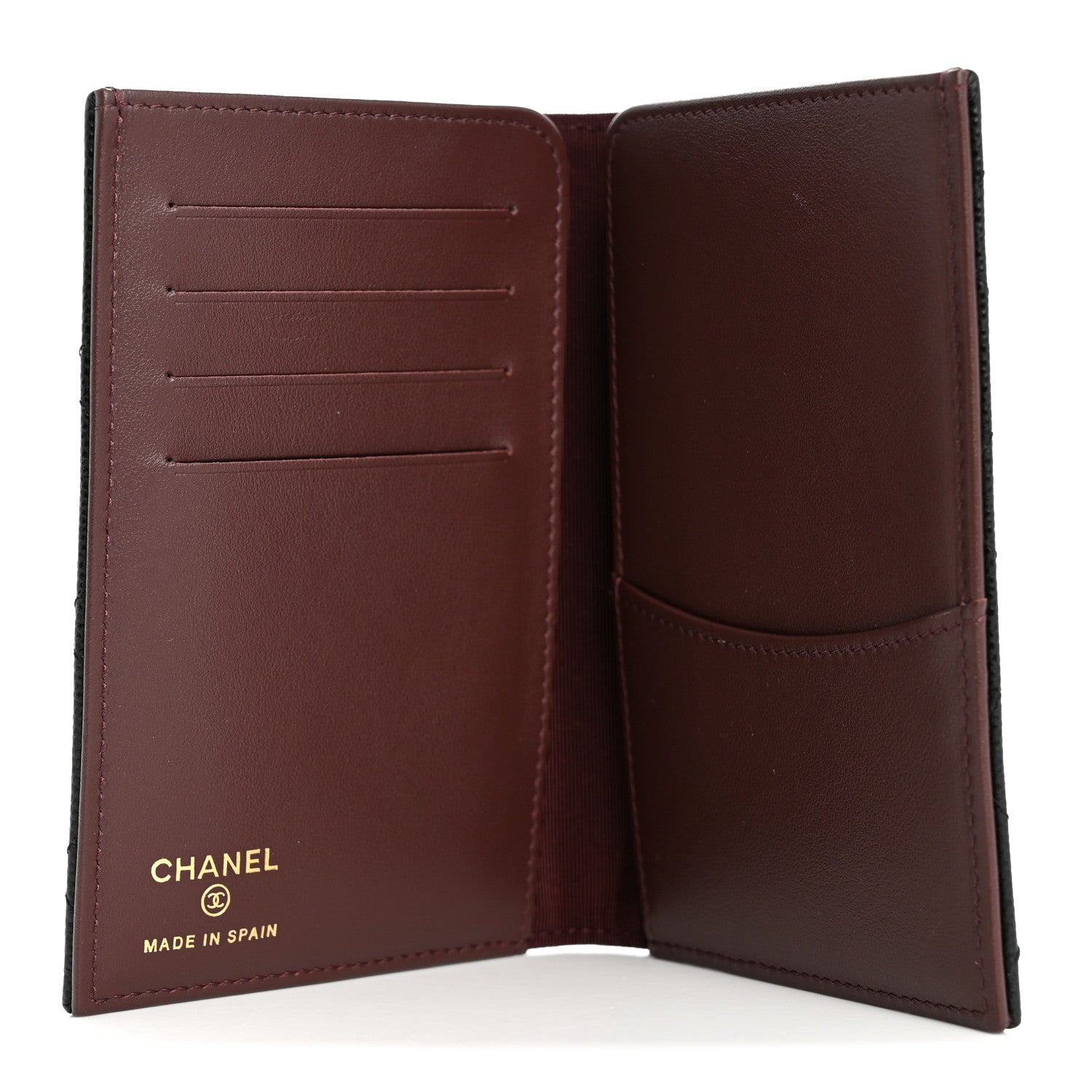 Chanel Caviar Quilted Passport Holder Black 5 of 8