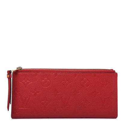 Louis Vuitton Empreinte Adele Wallet Cherry 1 of 22