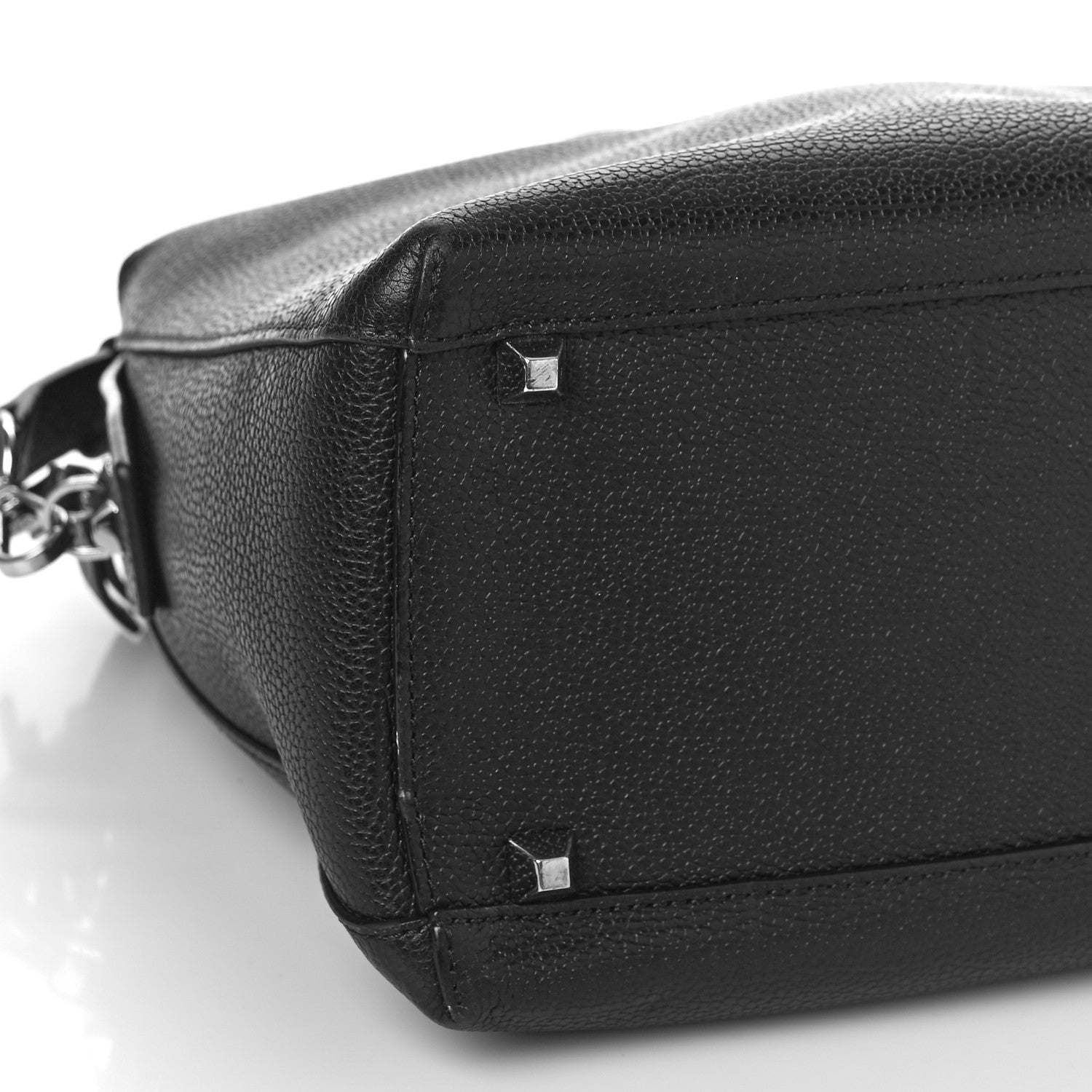 MCM Grained Calfskin Large Ella Boston Black 7 of 8