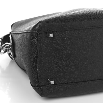 MCM Grained Calfskin Large Ella Boston Black 7 of 8