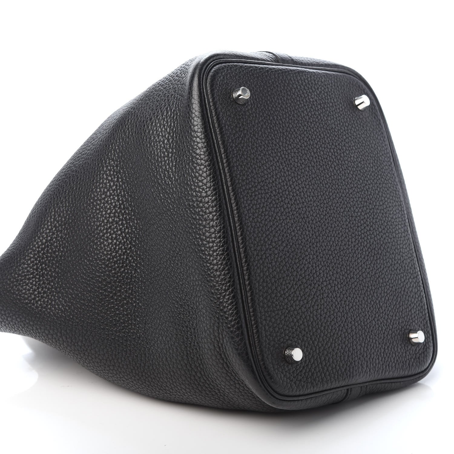 Hermes Taurillon Clemence Picotin Lock 22 MM Black 9 of 10