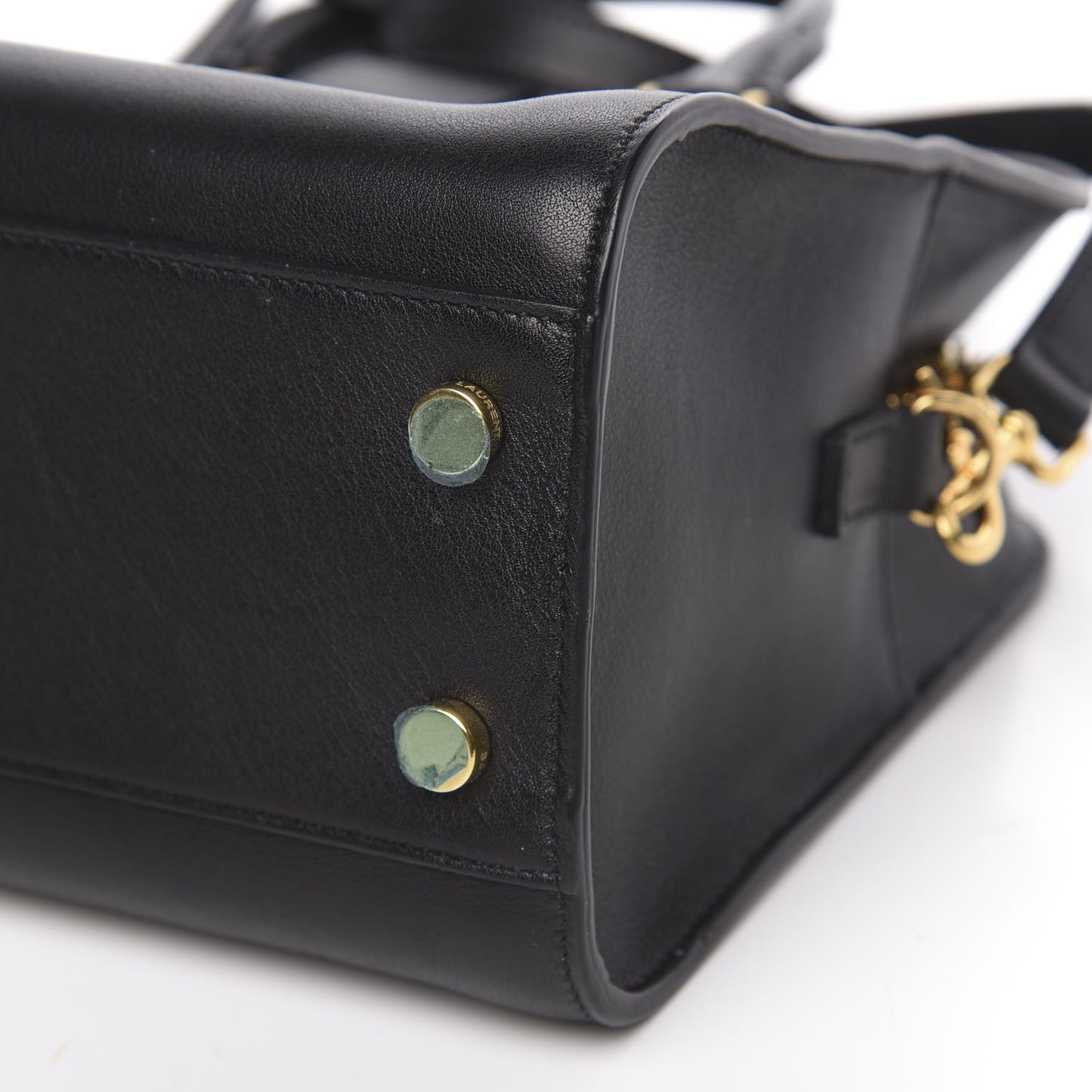 Calfskin Monogram Baby Cabas Black