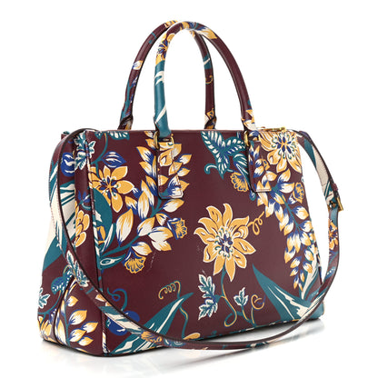 Prada Saffiano Print Medium Galleria Double Zip Tote Amaranto 3 of 13