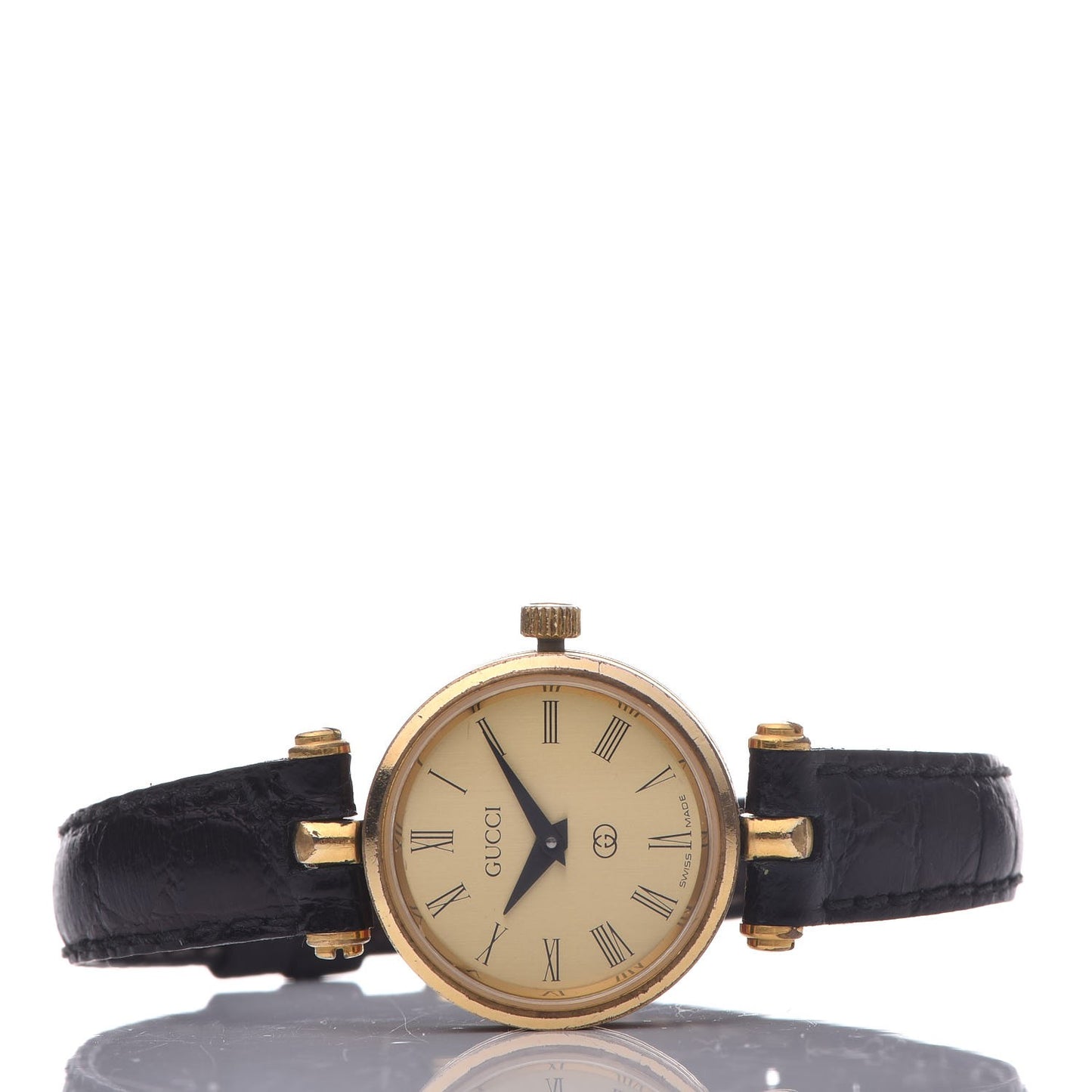 Stainless Steel Calfskin 21mm 2000L Quartz Watch