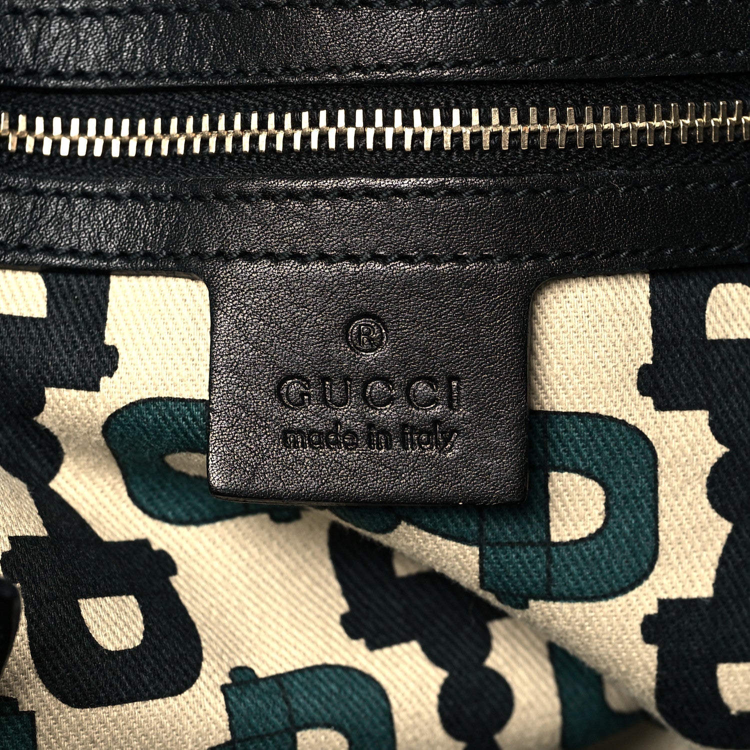 Gucci Guccissima Small Pelham Shoulder Bag Black 6 of 11