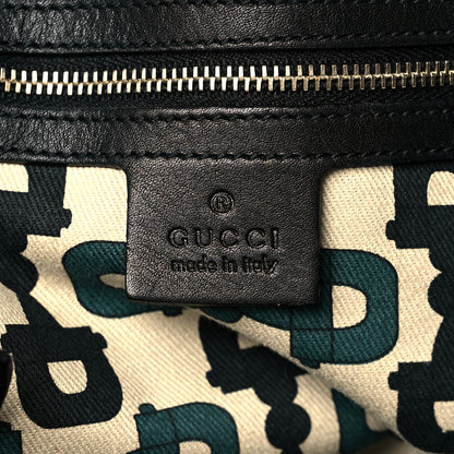 Gucci Guccissima Small Pelham Shoulder Bag Black 6 of 11