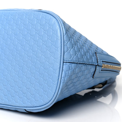 Gucci Microguccissima Medium Dome Bag Mineral Blue 10 of 10