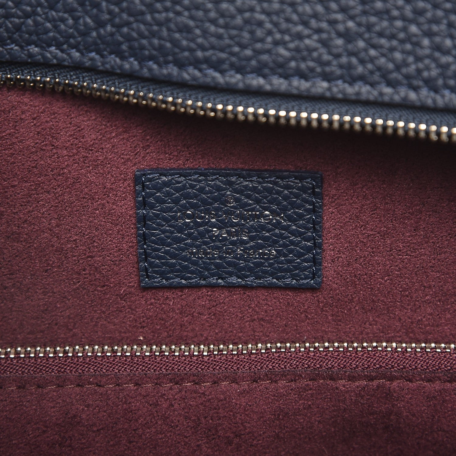 Louis Vuitton Calfskin Freedom Navy 8 of 8