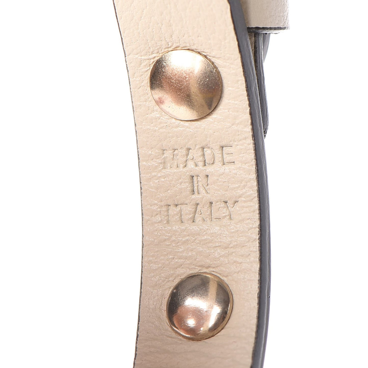 Vitello Rockstud Bracelet Ivory