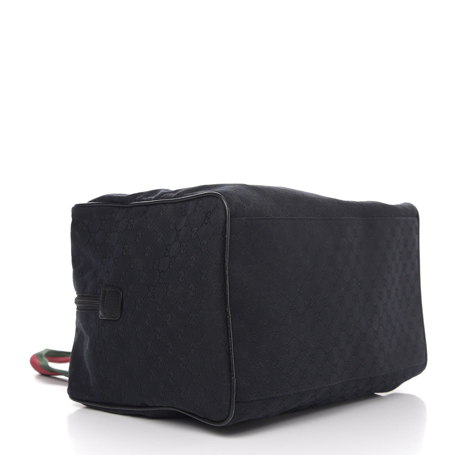 Gucci GG Monogram Web Medium Collapsible Carry On Duffle Black 3 of 13