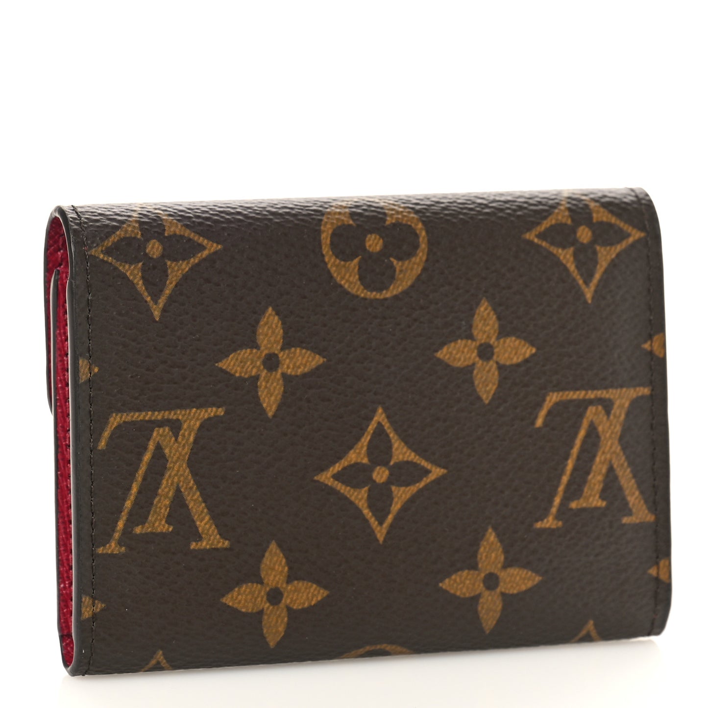 Monogram Rosalie Coin Purse Fuchsia