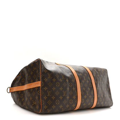 Louis Vuitton Monogram Keepall Bandouliere 55 3 of 12