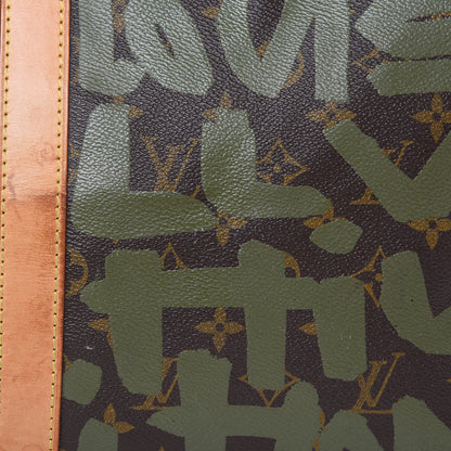 Louis Vuitton Graffiti Keepall 50 Kaki 16 of 16