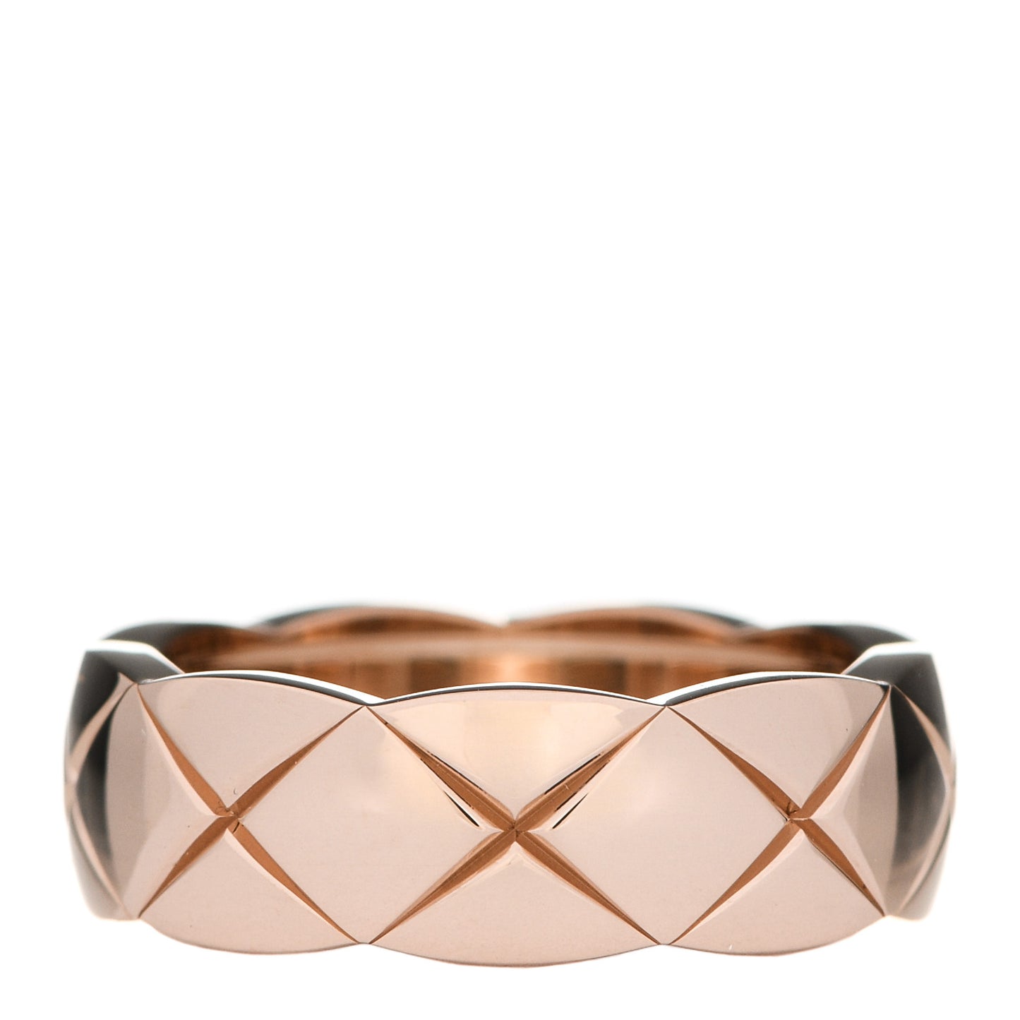 18K Beige Gold Small Coco Crush Ring 54 7