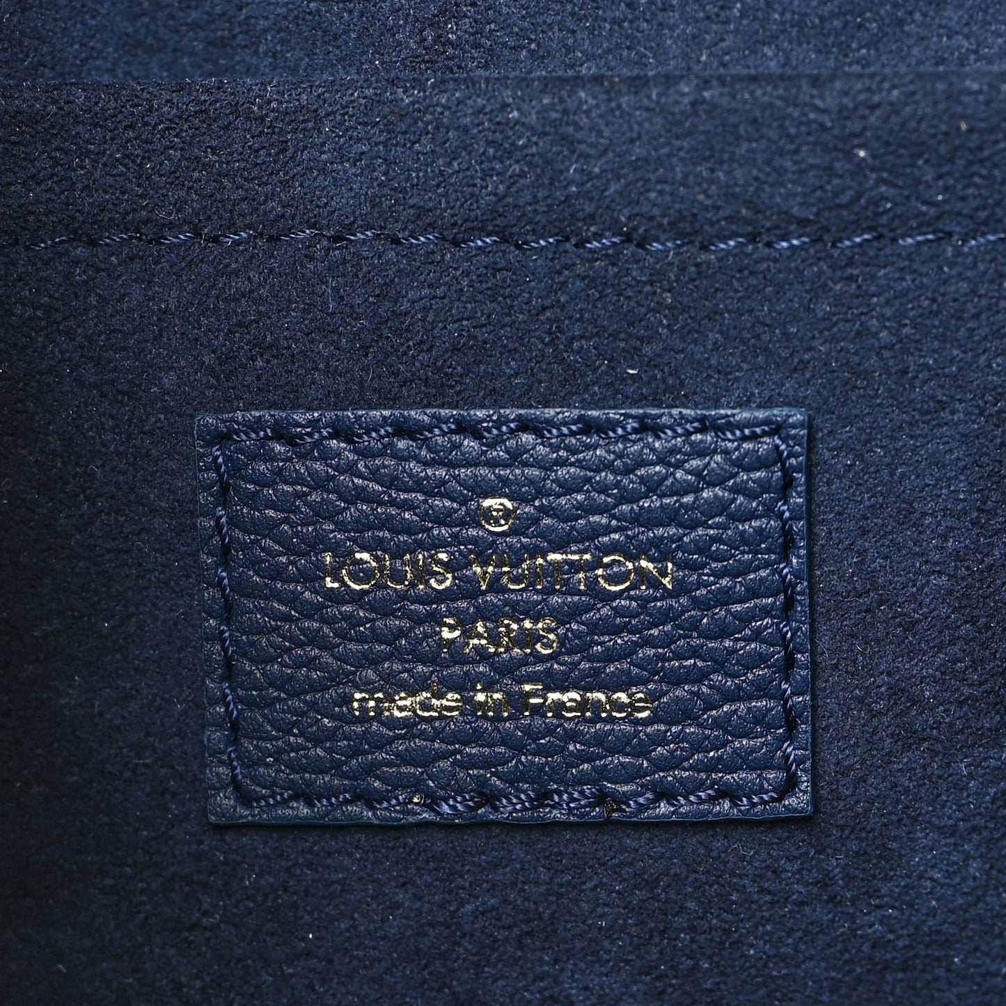 Soft Calfskin Mylockme Chain Bag BB Navy