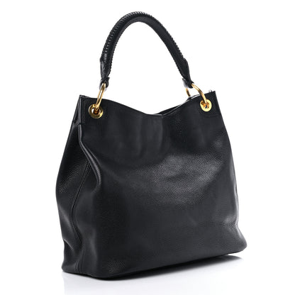 Prada Vitello Daino Hobo Black 2 of 10