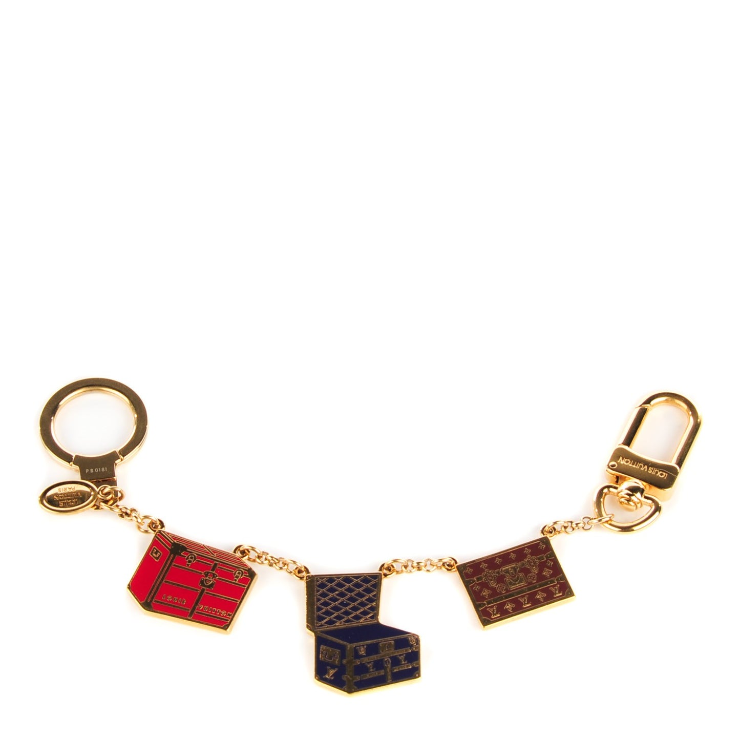 Porte Cles Malle Chaine Keychain