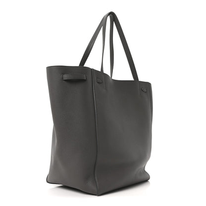 Celine Soft Grained Calfskin Medium Belt Cabas Medium Grey 3 of 10