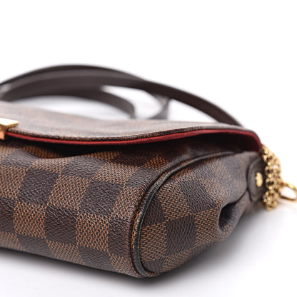 Louis Vuitton Damier Ebene Favorite MM 8 of 13