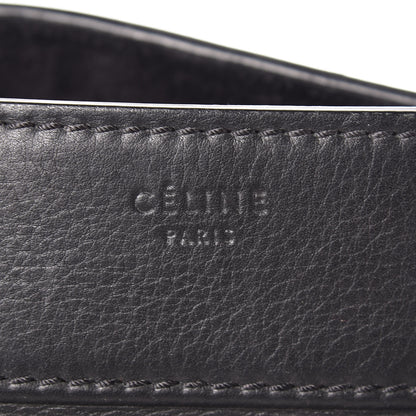 Celine Supple Calfskin Medium Phantom Luggage Black 6 of 12