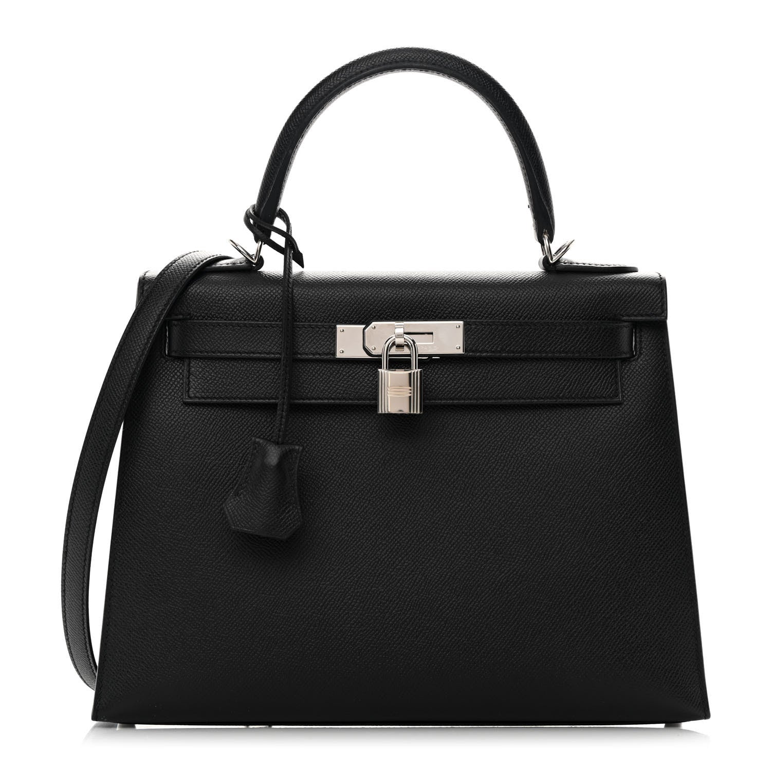 Hermes Epsom Kelly Sellier 28 Black 1 of 19