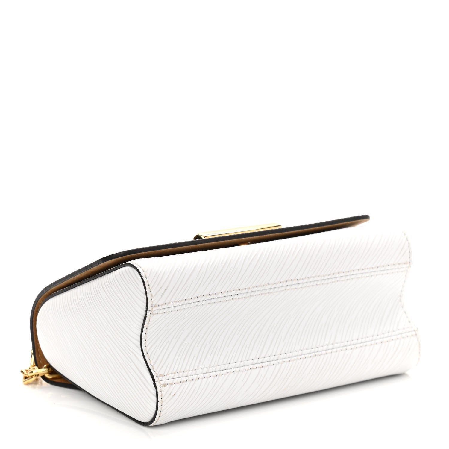 Louis Vuitton Epi Twist Shoulder Bag PM White 4 of 10
