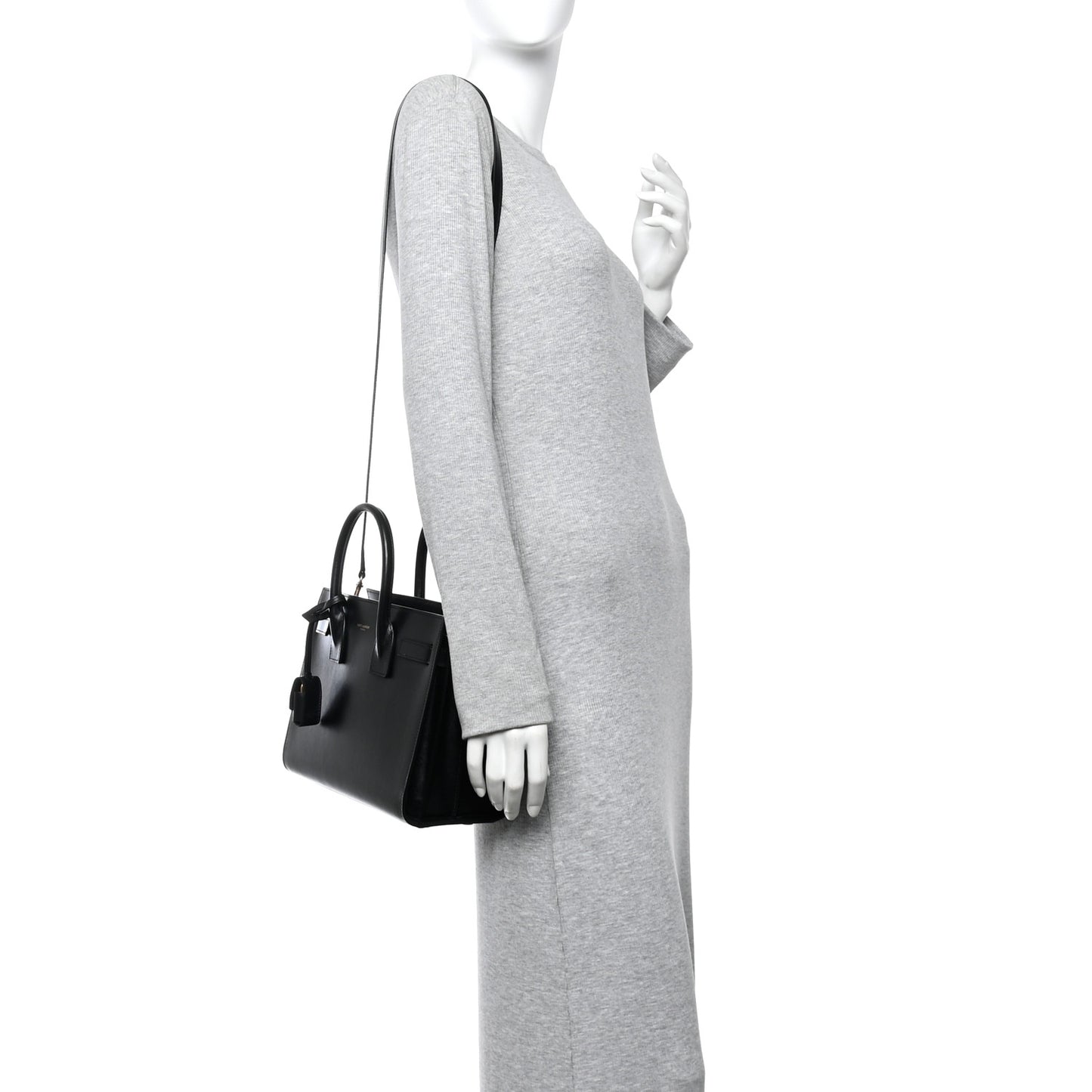 Calfskin Baby Sac De Jour Black