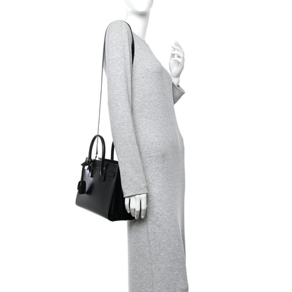 Saint Laurent Calfskin Baby Sac De Jour Black 2 of 9
