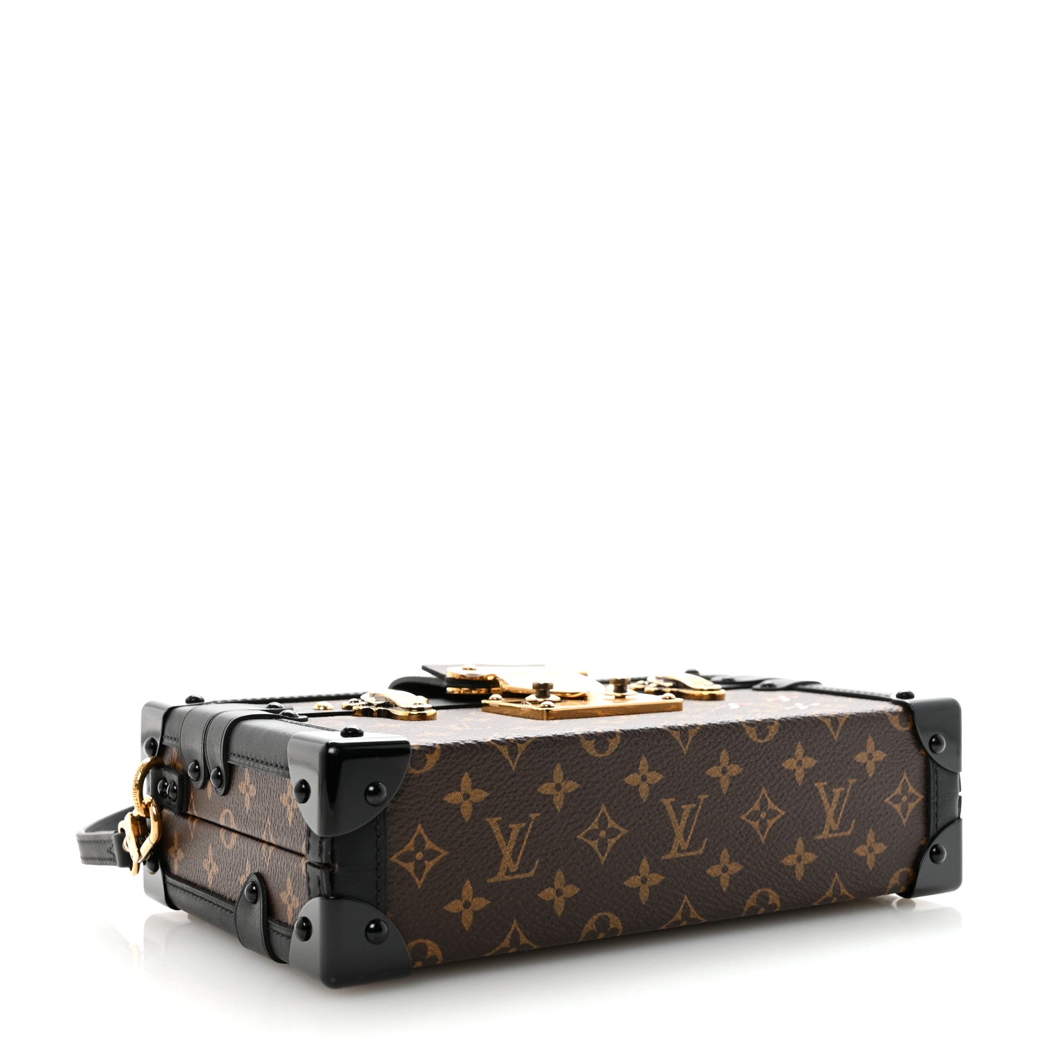Louis Vuitton Monogram Petite Malle Black 4 of 10