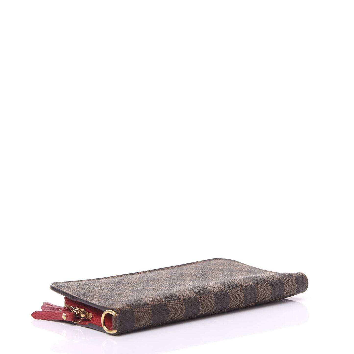 Damier Ebene Insolite Wallet Red